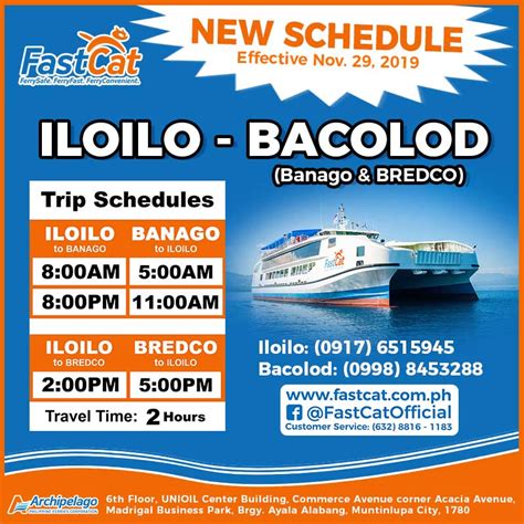 fastcat iloilo to bacolod